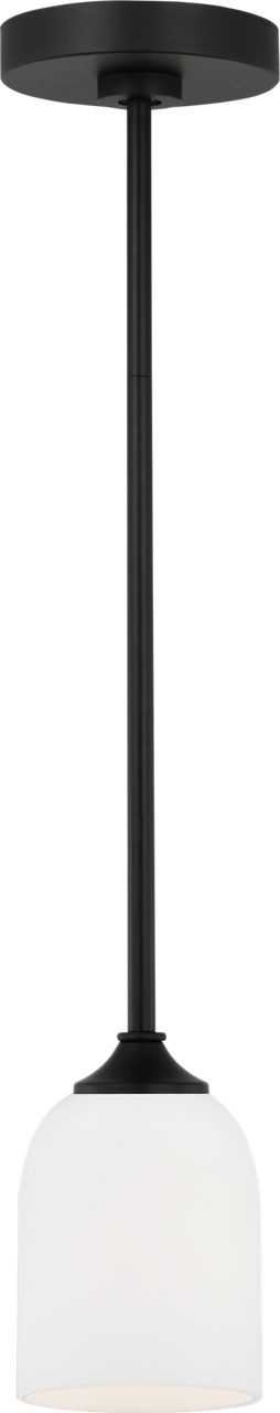 Emile Mini Pendant Midnight Black Bulbs Included