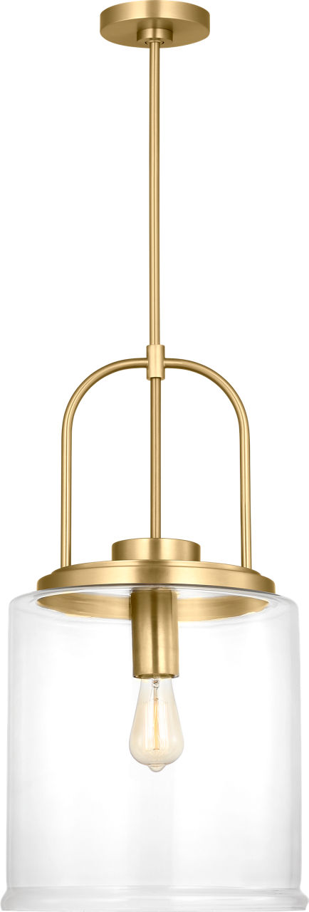 Anders Large Pendant Satin Brass