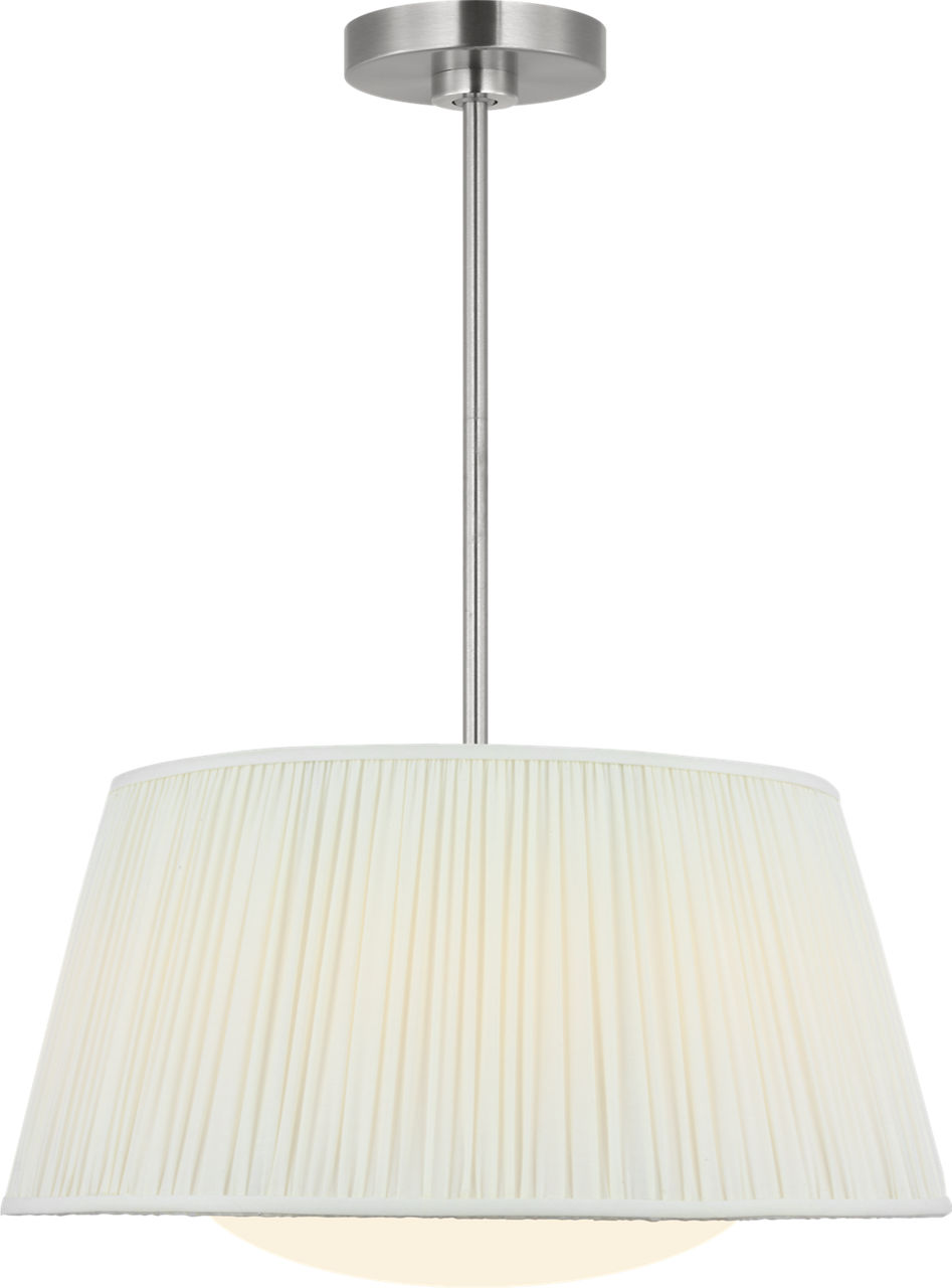 Vilera Three Light Pendant in Brushed Nickel Bulb(s) Included