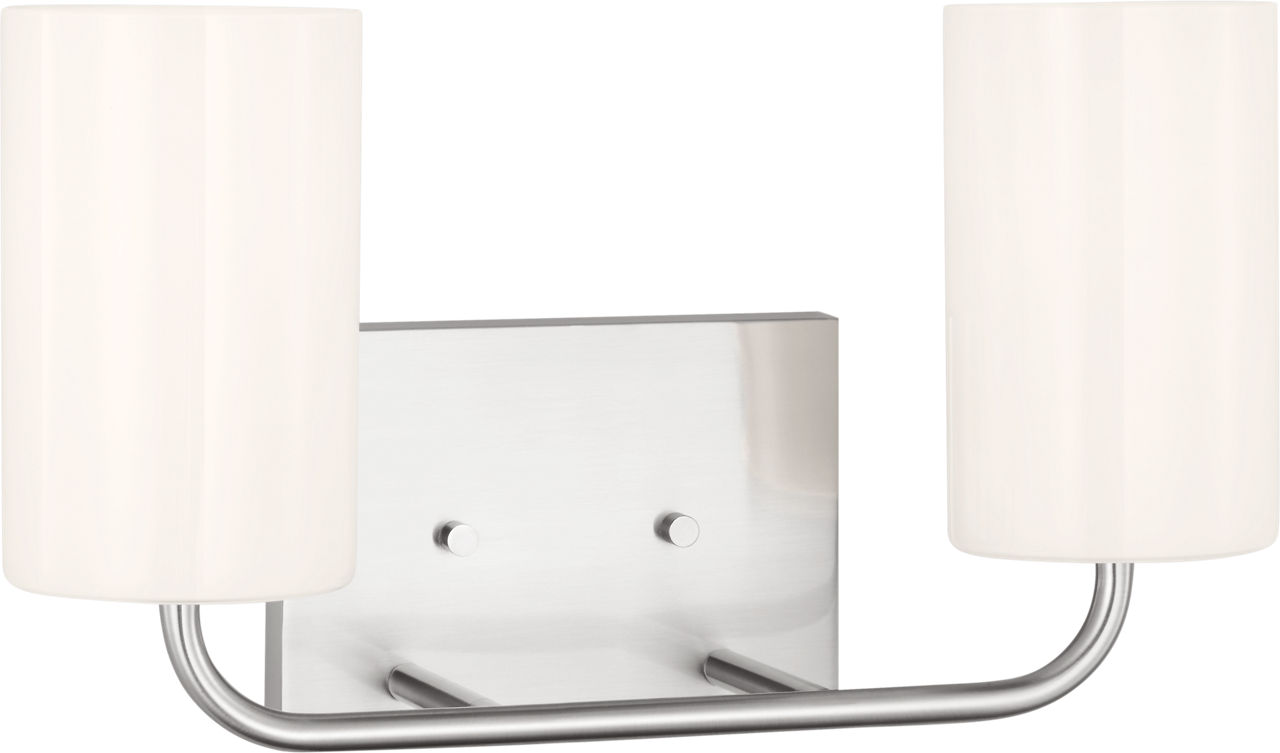 Rhett Medium Vanity Brushed Steel