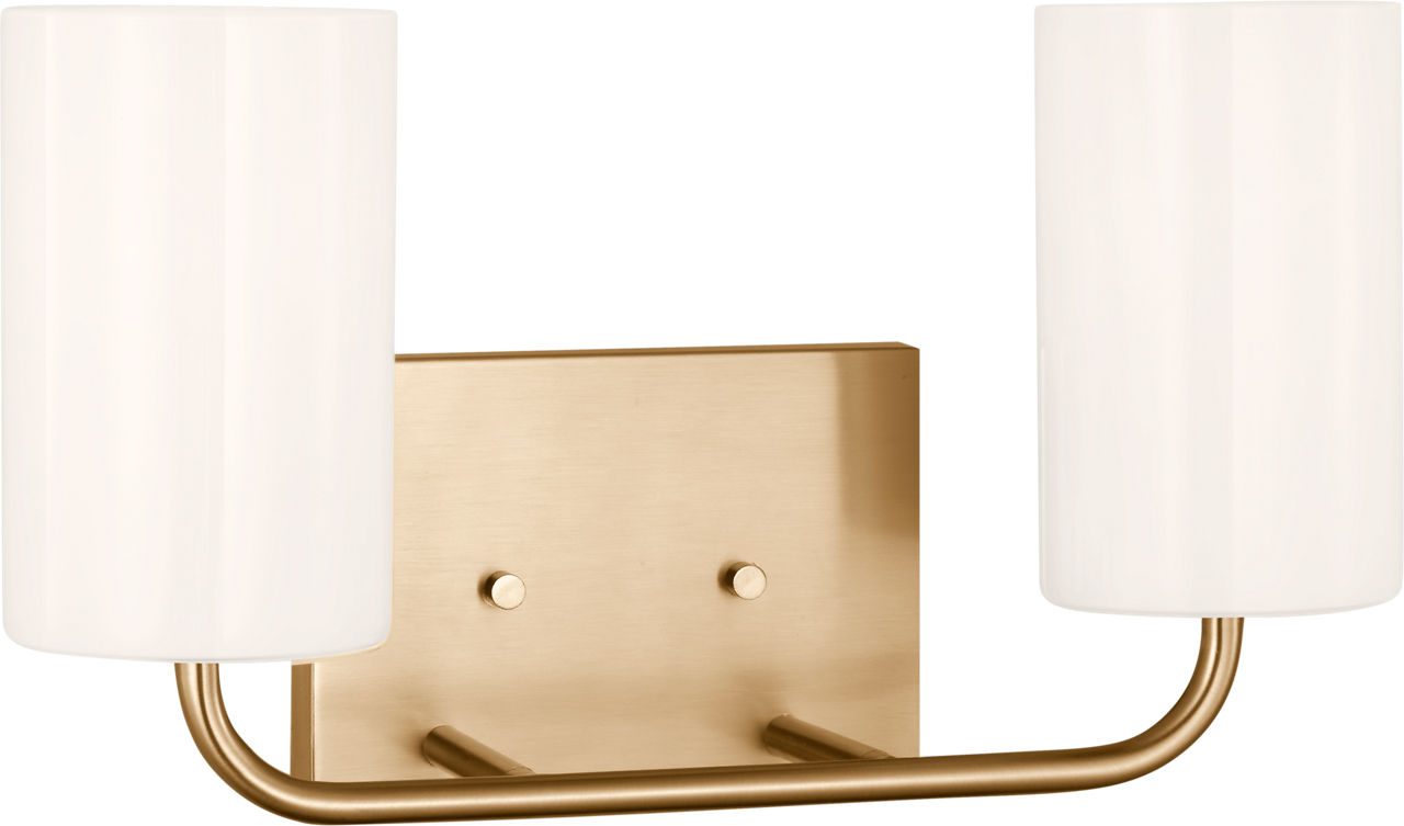 Rhett Medium Vanity Satin Brass