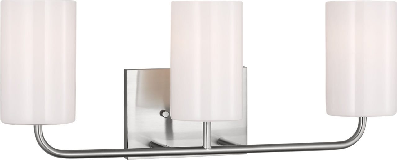 Rhett Large Vanity Brushed Steel