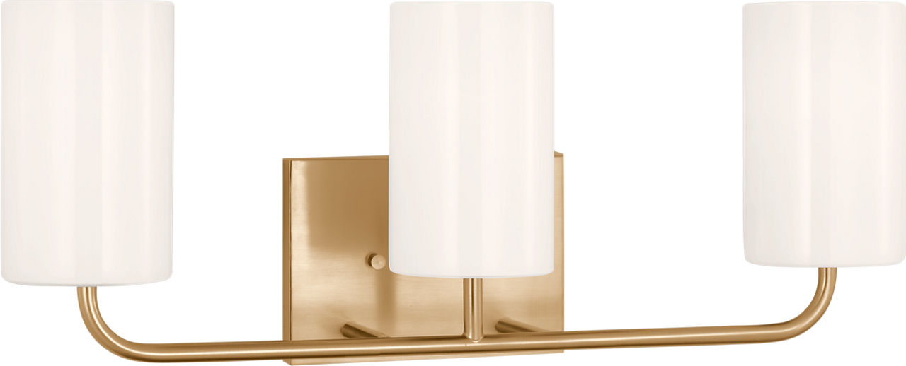 Rhett Large Vanity Satin Brass