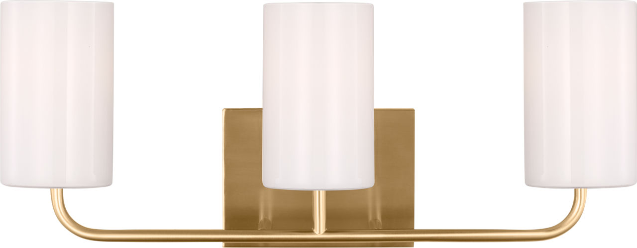Rhett Large Vanity Satin Brass