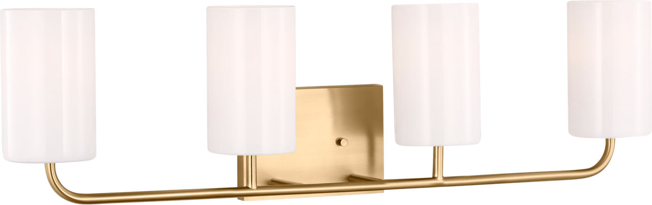 Rhett Extra Large Vanity Satin Brass