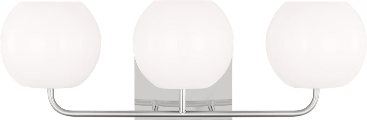 Rory Large Bath Sconce in Chrome Bulb(s) Included