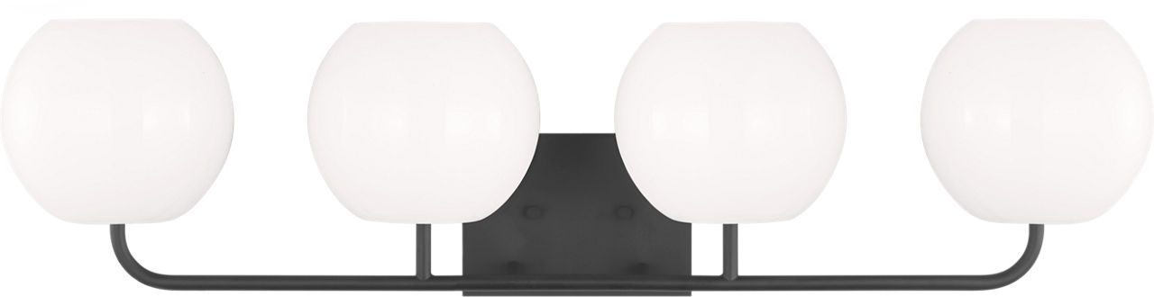 Rory XL Bath Sconce in Midnight Black Bulb(s) Included
