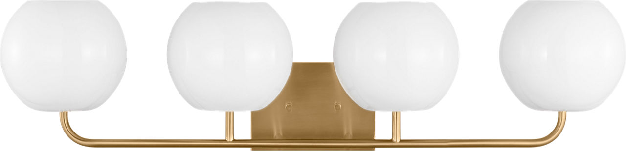 Rory XL Bath Sconce in Satin Brass Bulb(s) Included
