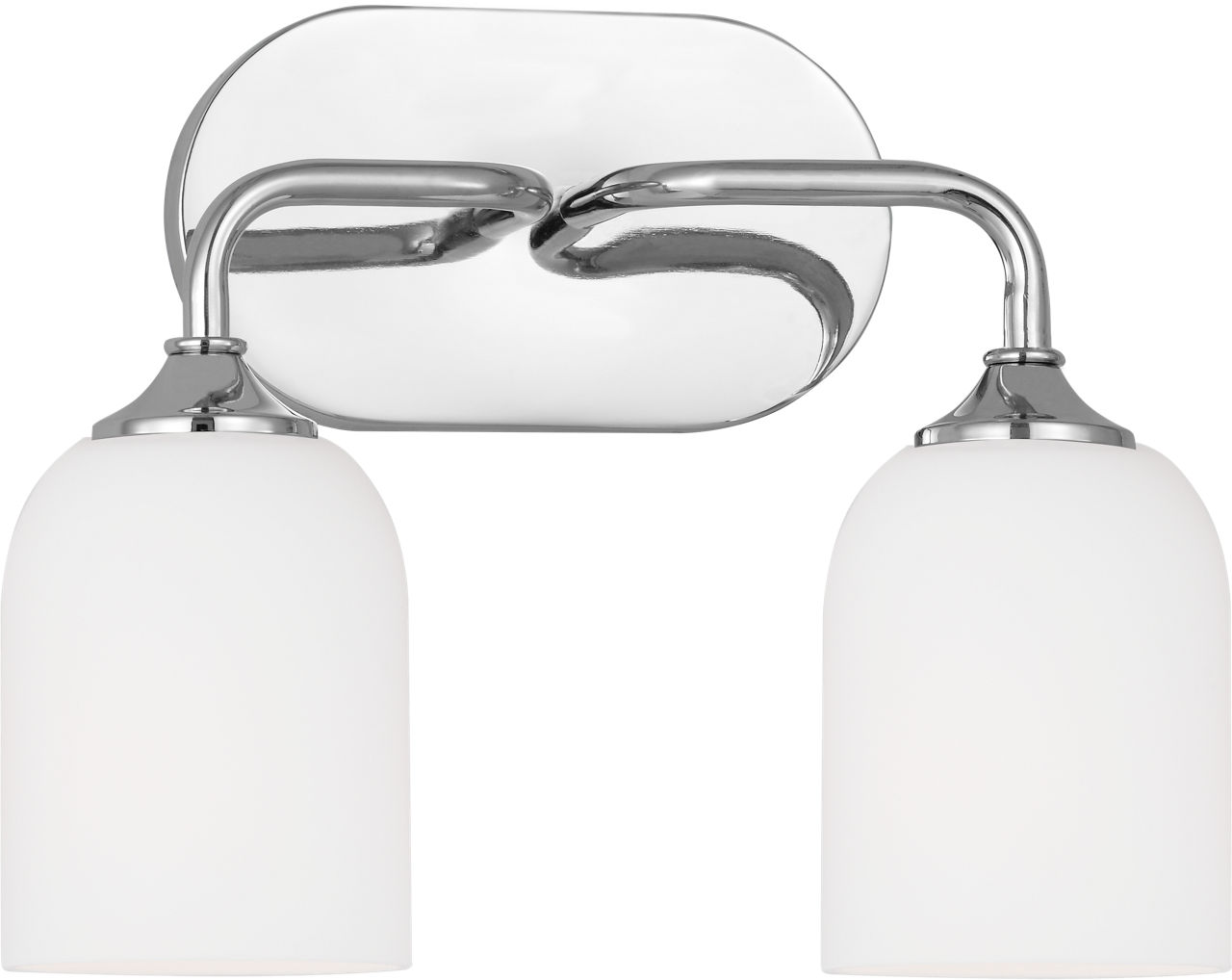 Emile Medium Vanity Chrome Bulbs Included