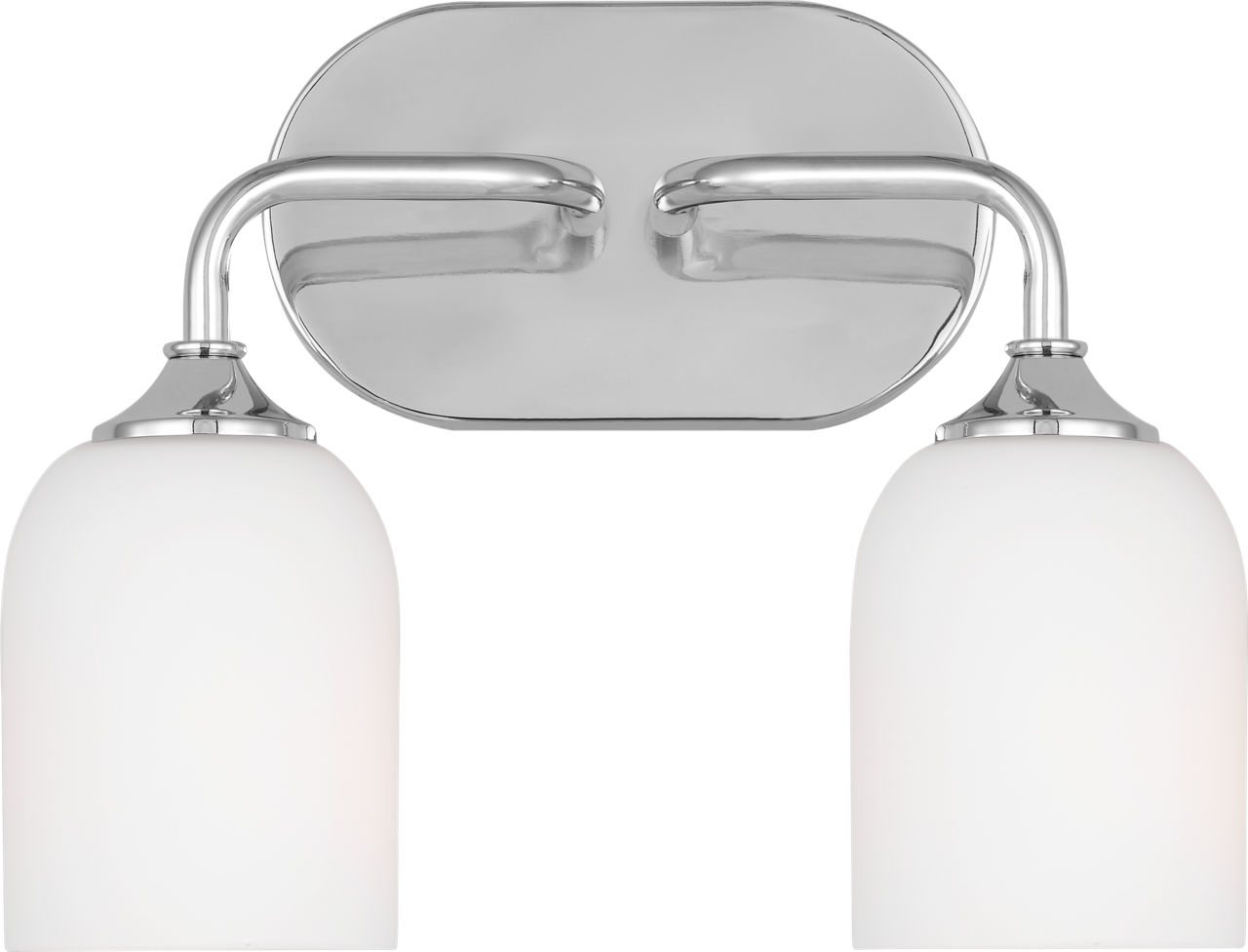 Parker One Light Wall / Bath Sconce Chrome Bulbs Inc