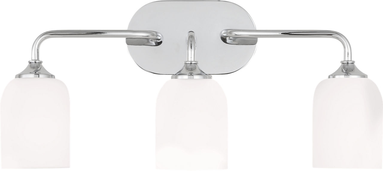 Emile Large Vanity Chrome Bulbs Included