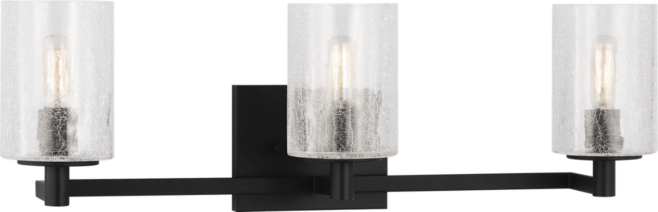 Parker Three Light Wall / Bath Midnight Black