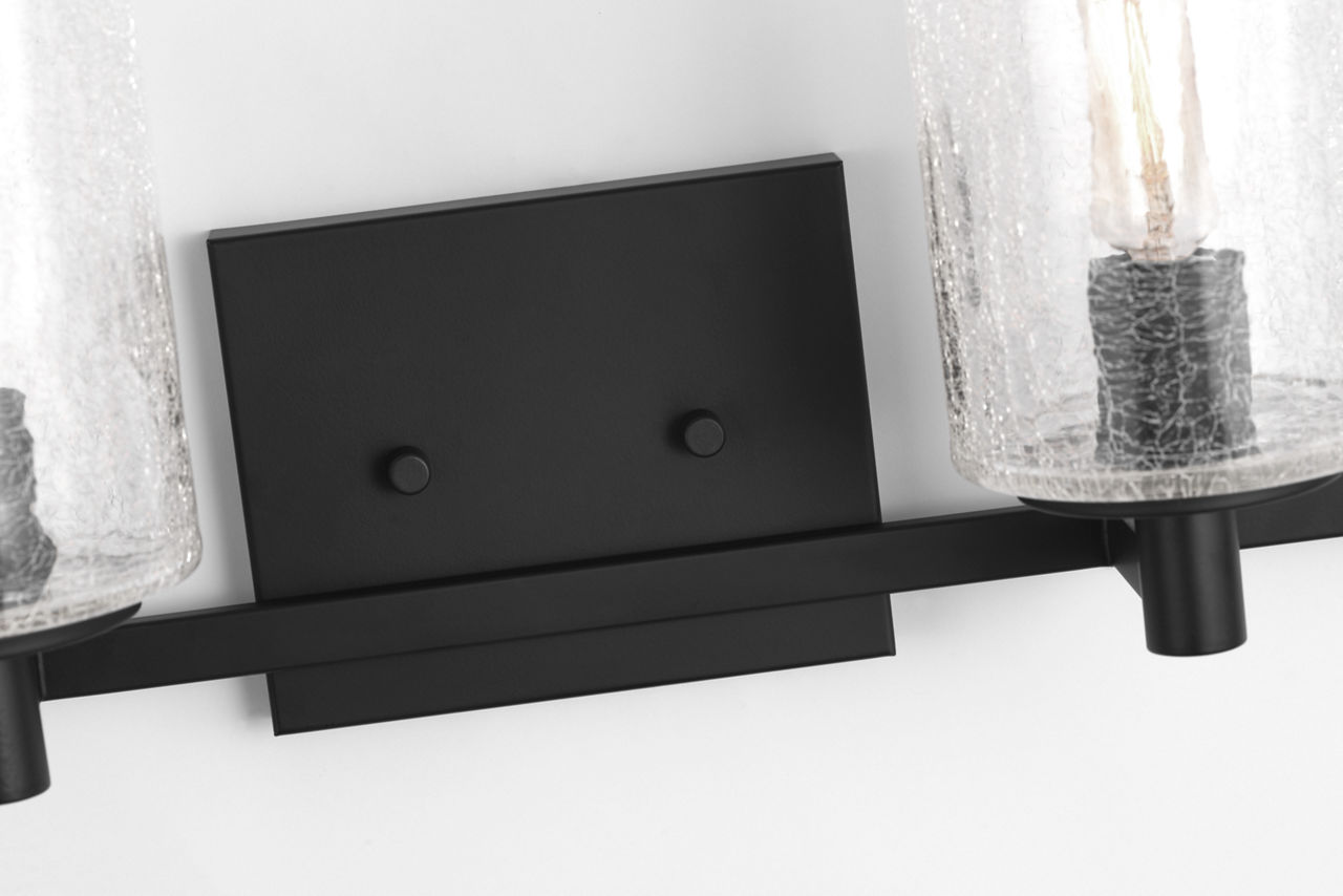 Parker Four Light Wall / Bath Midnight Black