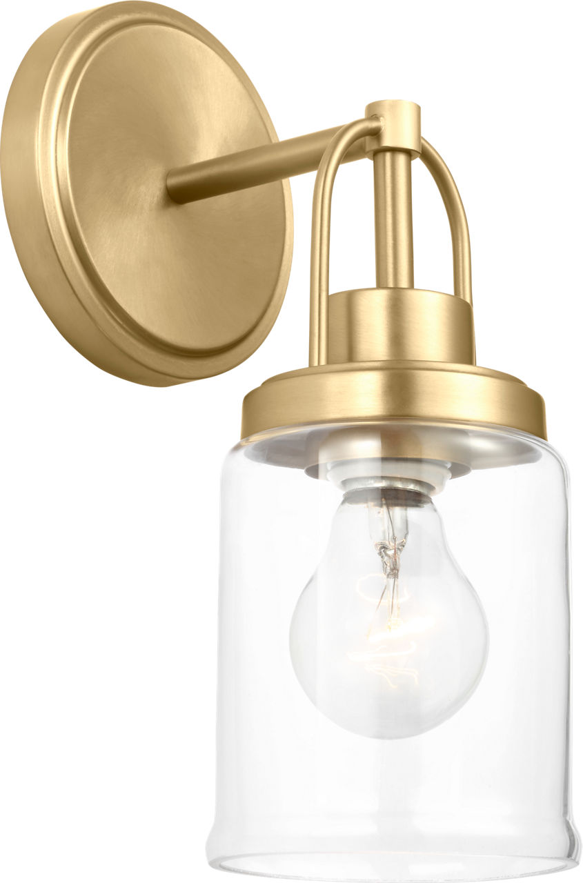 Anders Small Vanity Satin Brass