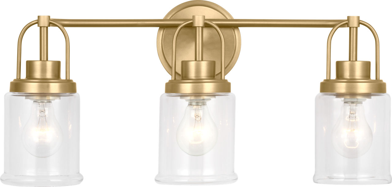 Anders Large Vanity Satin Brass