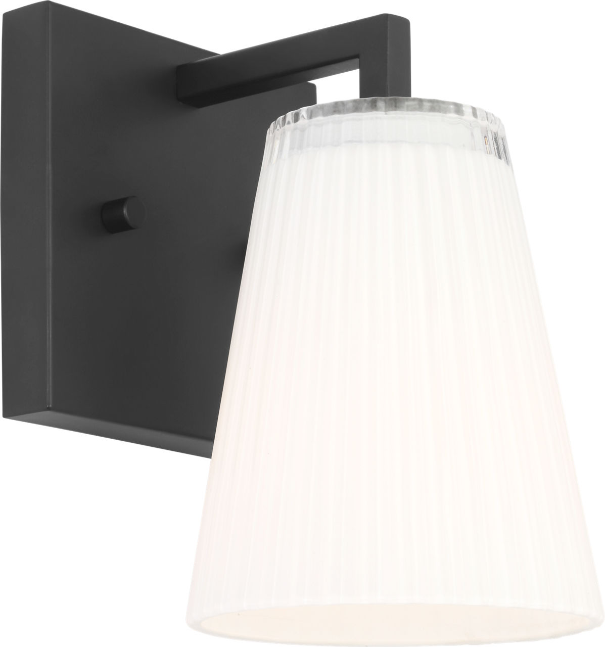 Upson One Light Bath in Midnight Black Bulb(s) Not Included