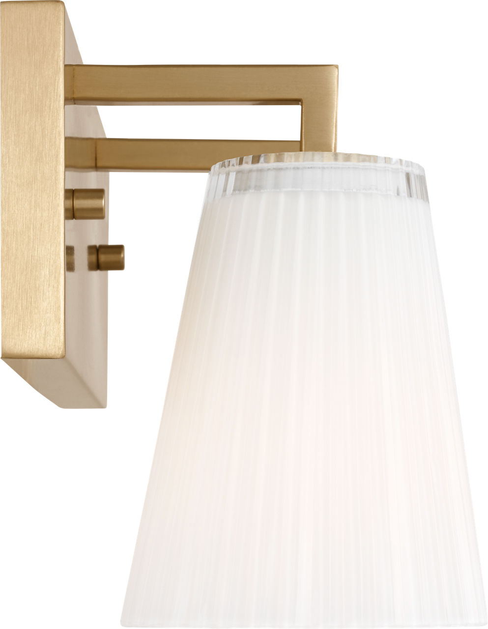 Upson Medium Vanity Satin Brass