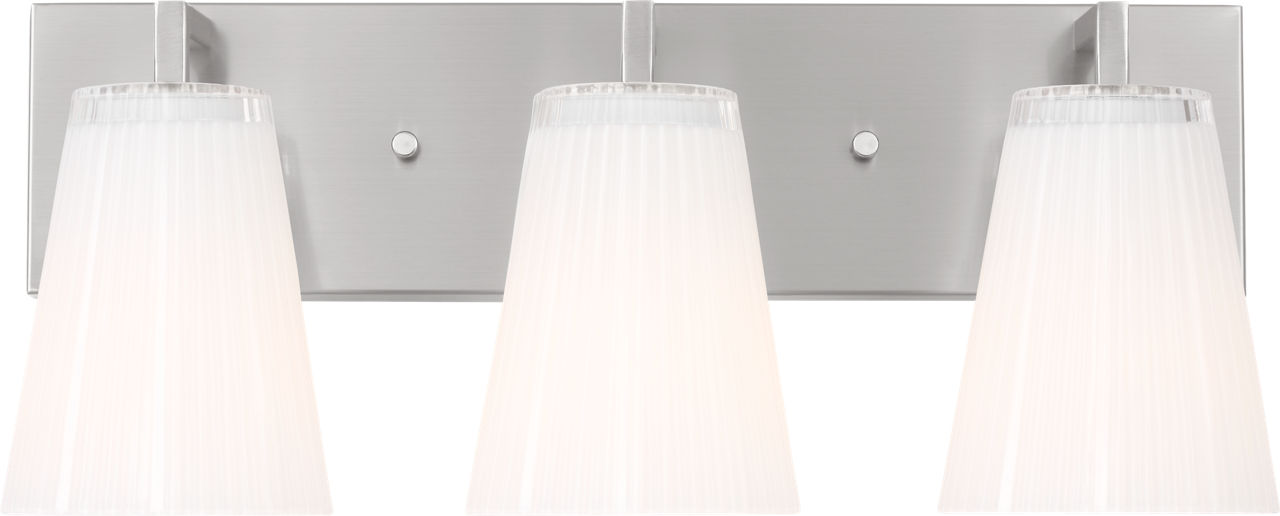 Upson Large Vanity Brushed Nickel