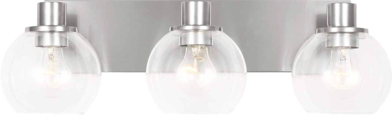 Rito Large Bath Brushed Nickel