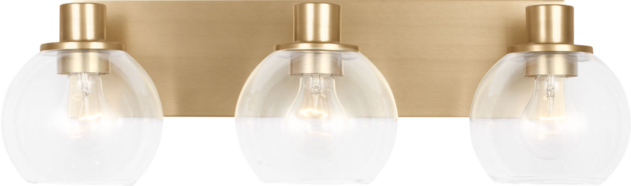 Rito Large Bath Satin Brass