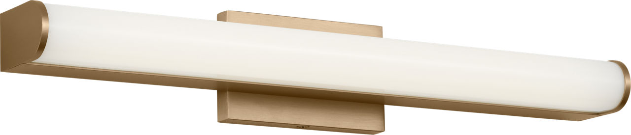 Cavitt 18 Led Vanity in Satin Brass