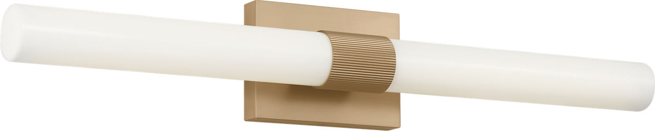 Sarco 30 Led Vanity in Satin Brass