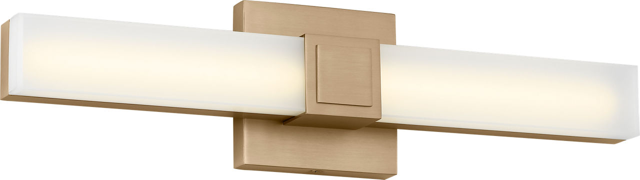Fentress 18 Led Vanity in Satin Brass