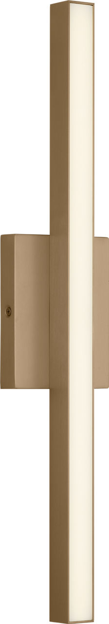 Marque 24 Led Vanity in Satin Brass