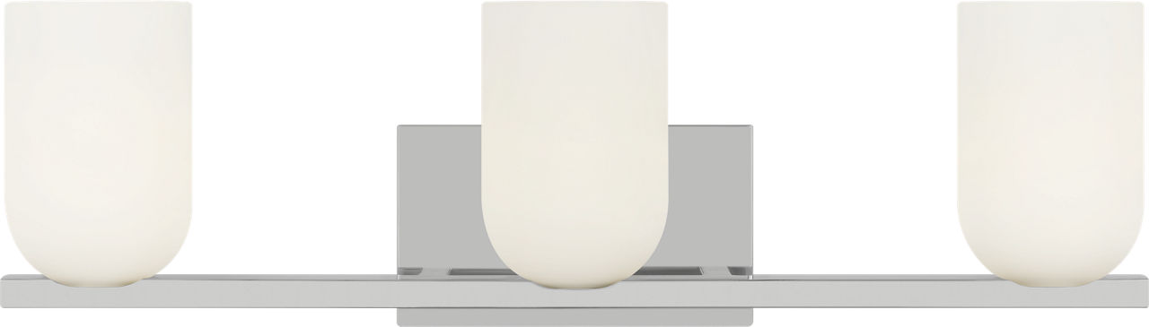 Neblina Three Light Vanity in Chrome Bulb(s) Not Included