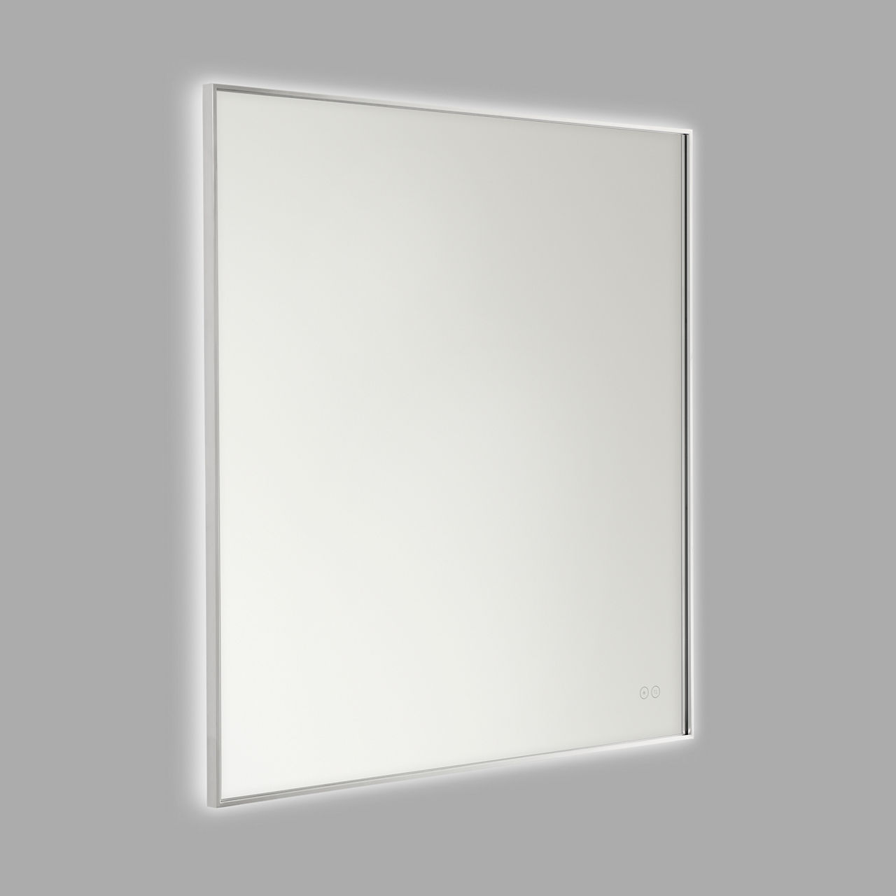 Cadre Square Mirror 36" x 36" Chrome