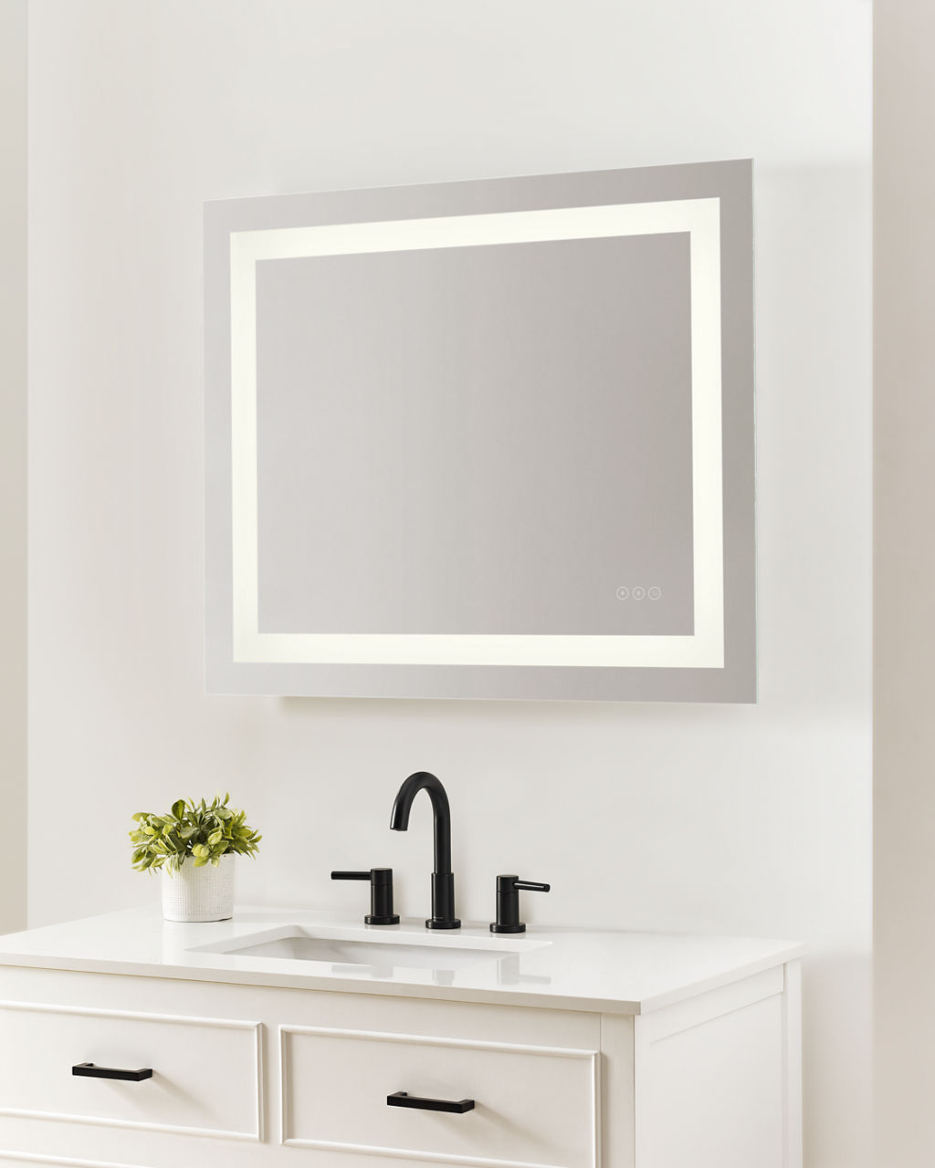 Mera Illuminated Mirror Rectangle 30