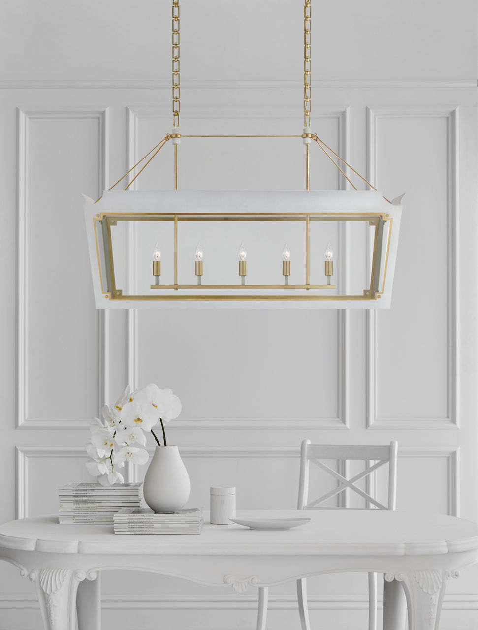 Caddo Medium Linear Lantern - JN5023 | Visual Comfort