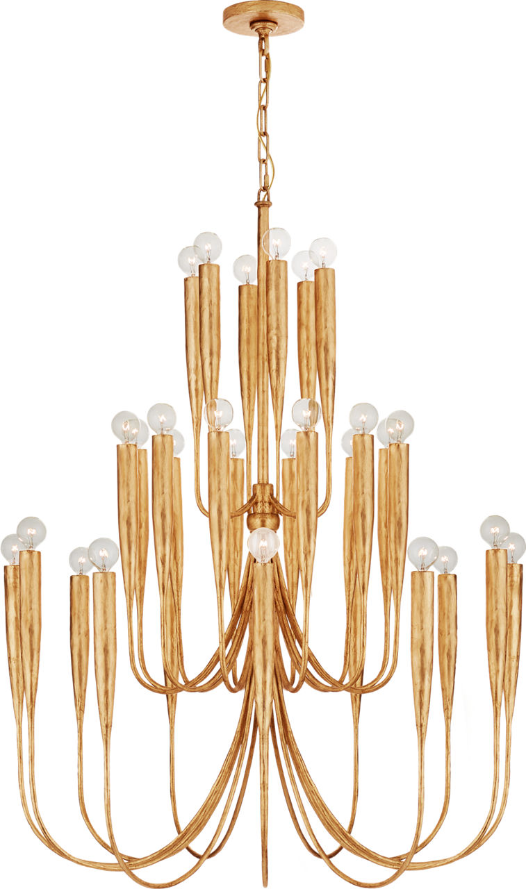 Shades of Culture-Shine/Canada アングラ Acadia Large Chandelier - JN5072 | Visual Comfort