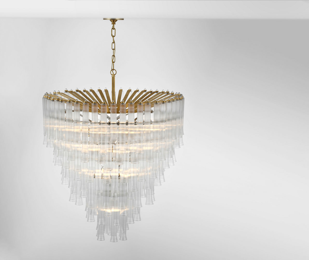 Lorelei X-Large Waterfall Chandelier - JN5253 | Visual Comfort