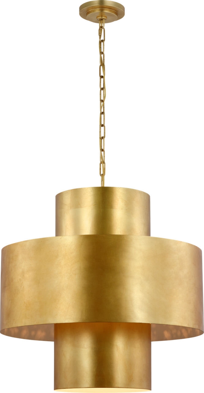 Chalmette 25" Layered Pendant in Gild