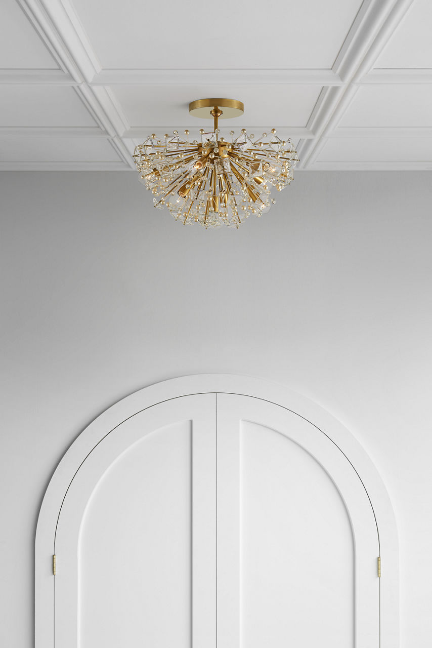 Dickinson Medium Semi-Flush - KS4005 | Visual Comfort