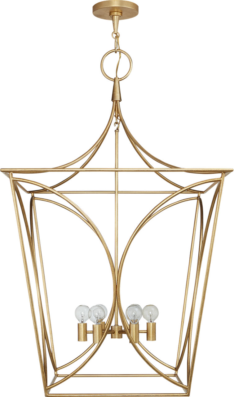 Cavanagh Large Lantern in Gild