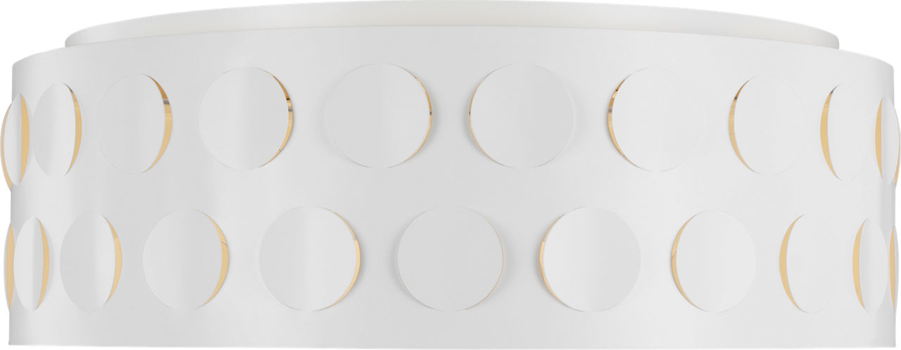 Dottie Large Flush Mount Matte White