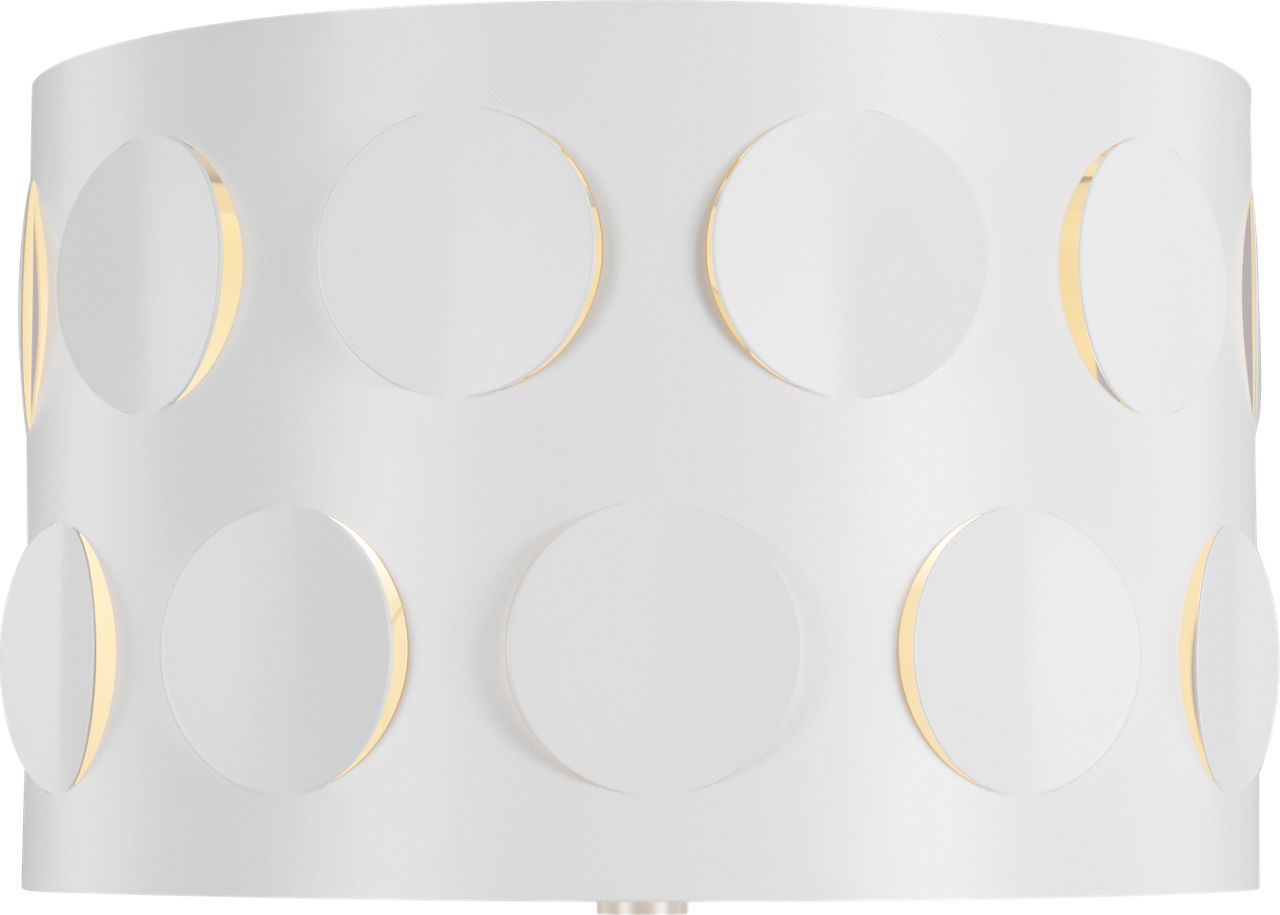 Dottie Small Flush Mount Polished Nickel