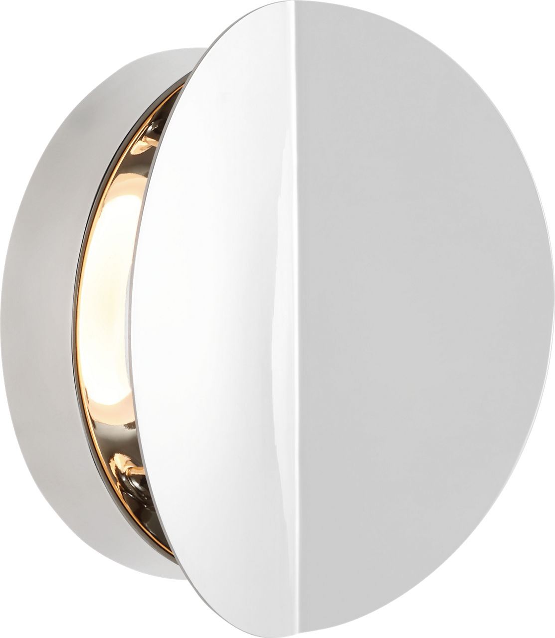 Dottie Small Sconce Polished Nickel Bulbs Inc