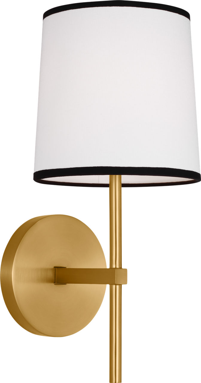 Ellison Medium Single Sconce Burnished Brass