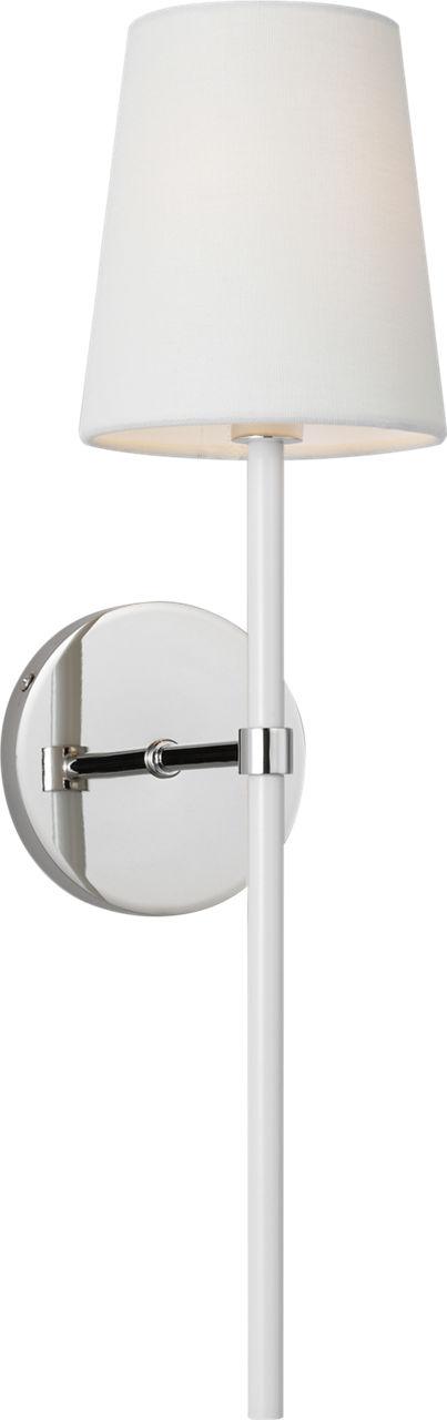 Monroe Tail Sconce Polished Nickel