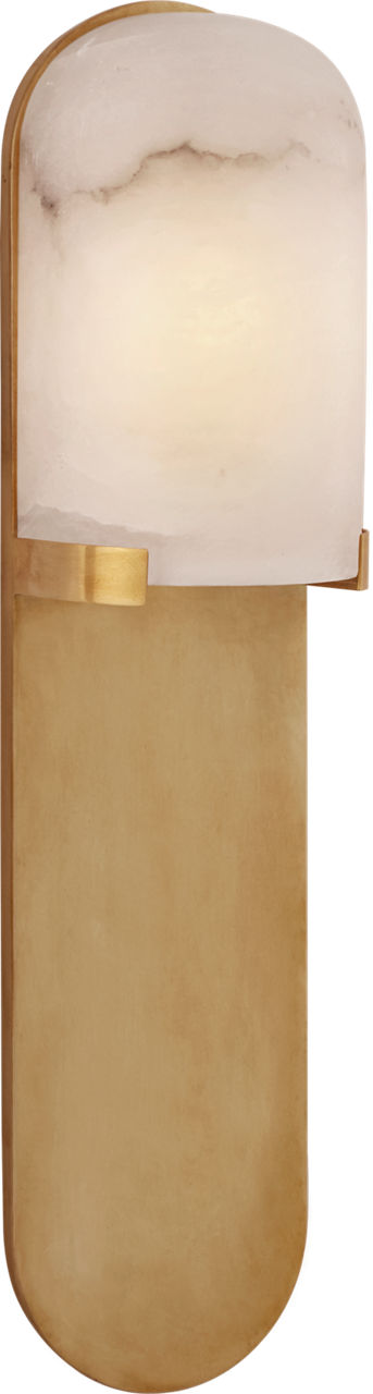 Melange Medium Elongated Pill Sconce