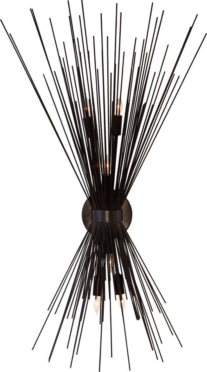 Strada Large Sconce in Aged Iron