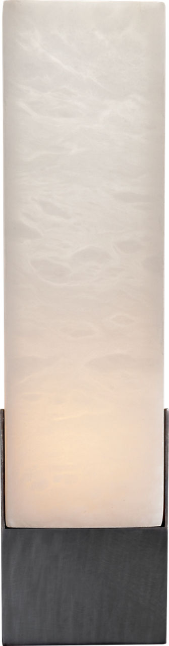 Covet Tall Box Bath Sconce in Bronze