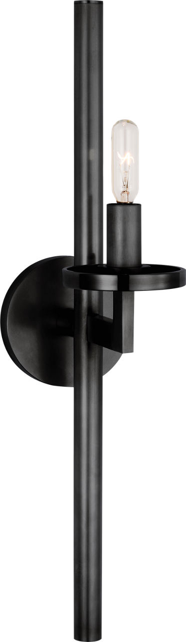 Liaison Single Sconce in Bronze