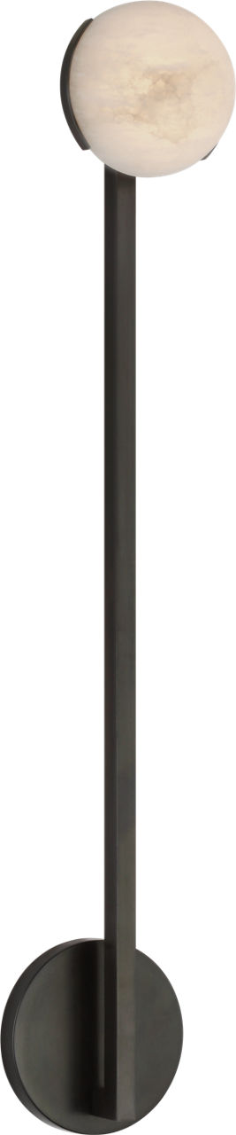 Pedra 26" Single Sconce in Bronze with Alabaster