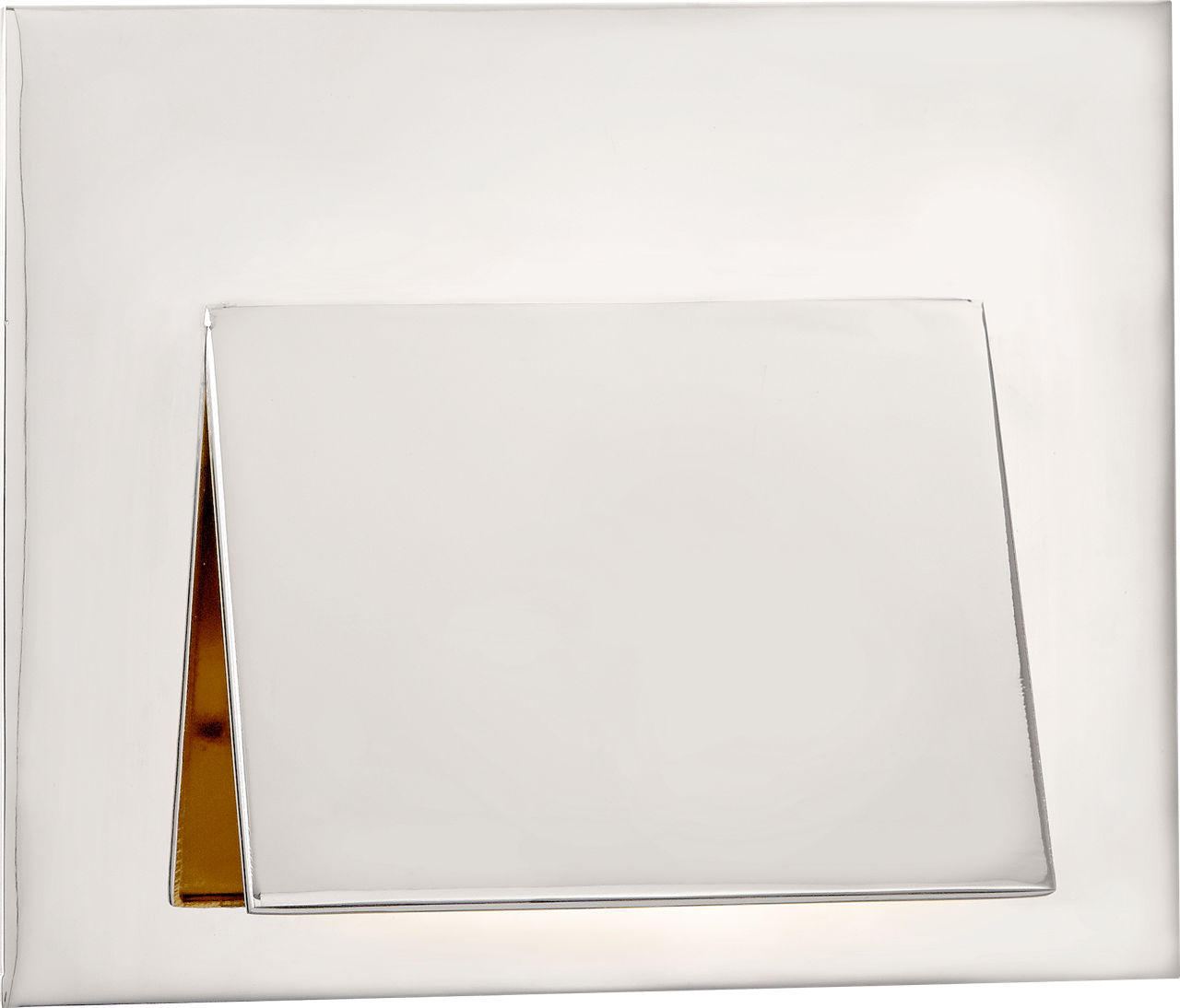 Esker Envelope Sconce in Polished Nickel