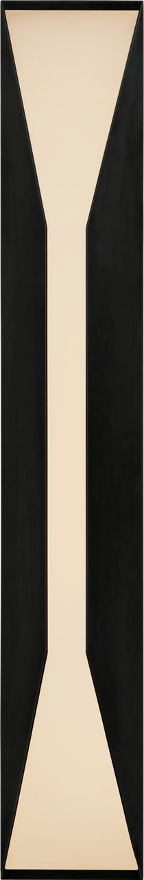 Stretto 28" Sconce in Bronze with Frosted Glass