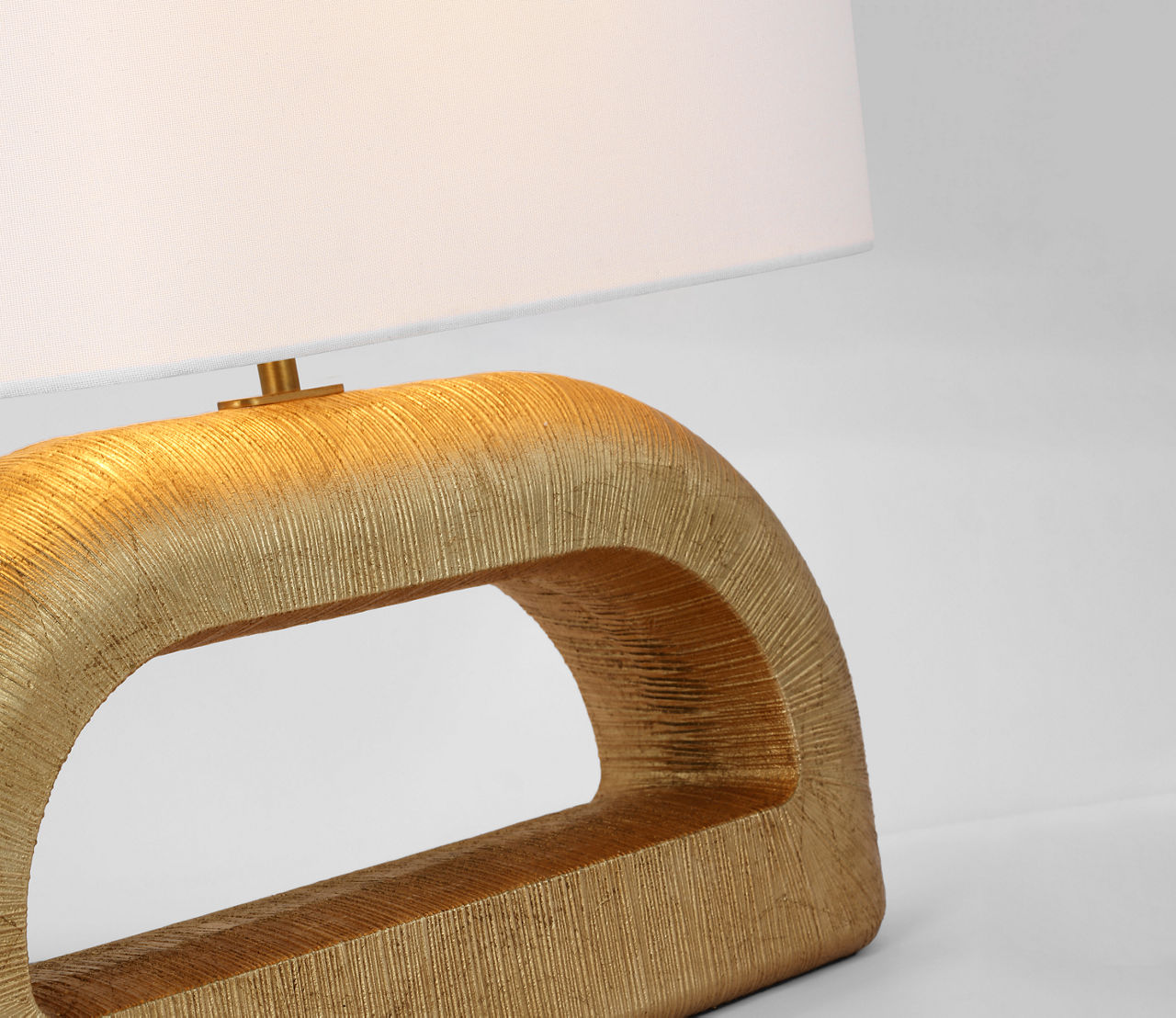 Utopia Combed Console Lamp - KW3070 | Visual Comfort